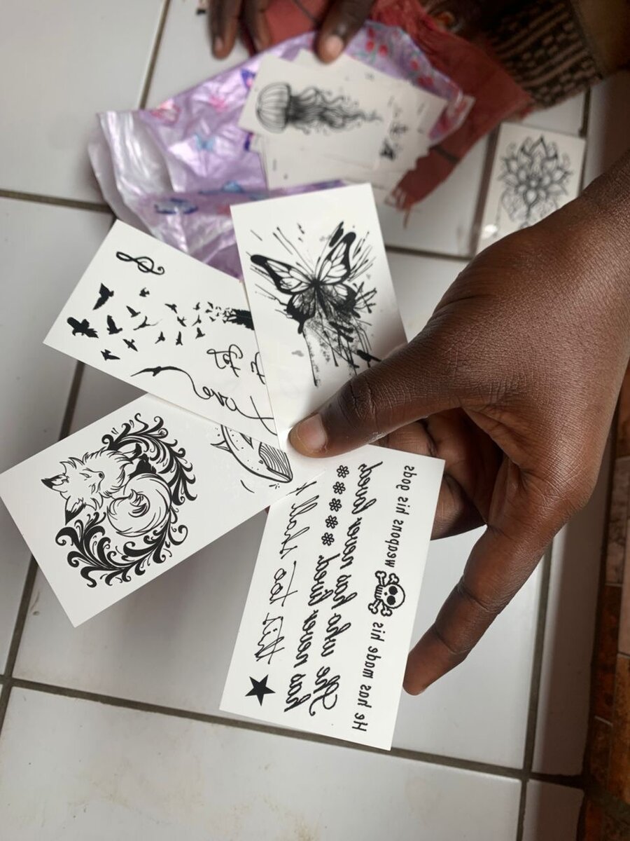 Tatouage éphémère