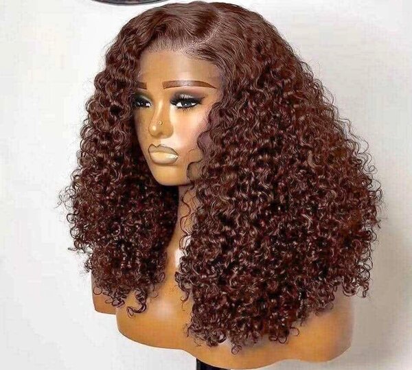 Perruque Bouclée Brune