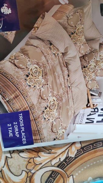 Ensemble de literie imprimé floral