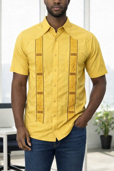 Chemise Guayabera Homme Élégante