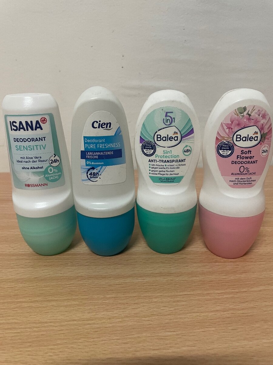 Lot de déodorants Balea