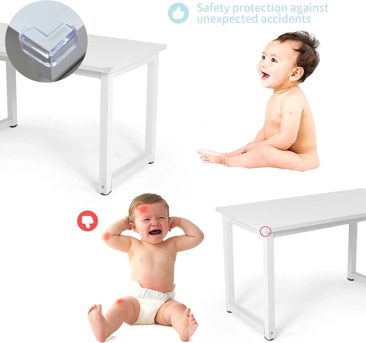 Protection d’angle en silicone