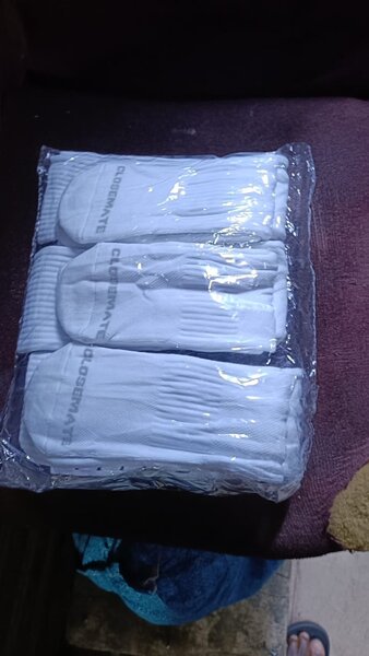 Chaussettes blanches confortables