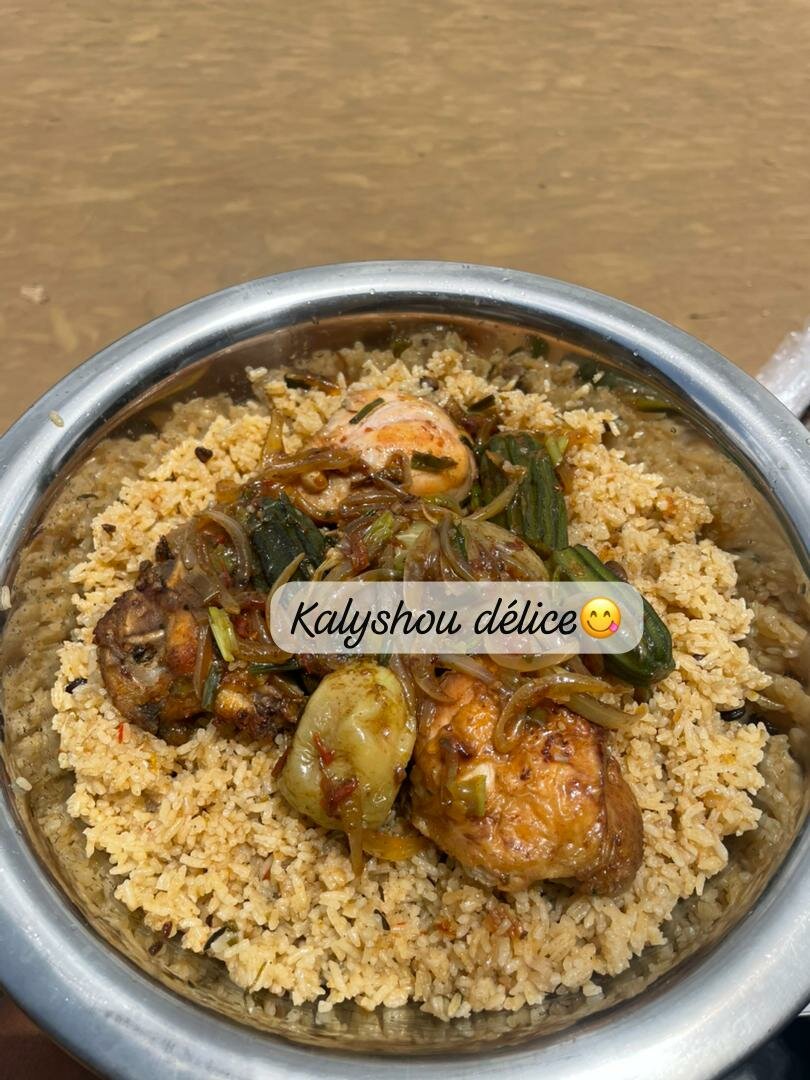 Riz au soumara avec Poulet