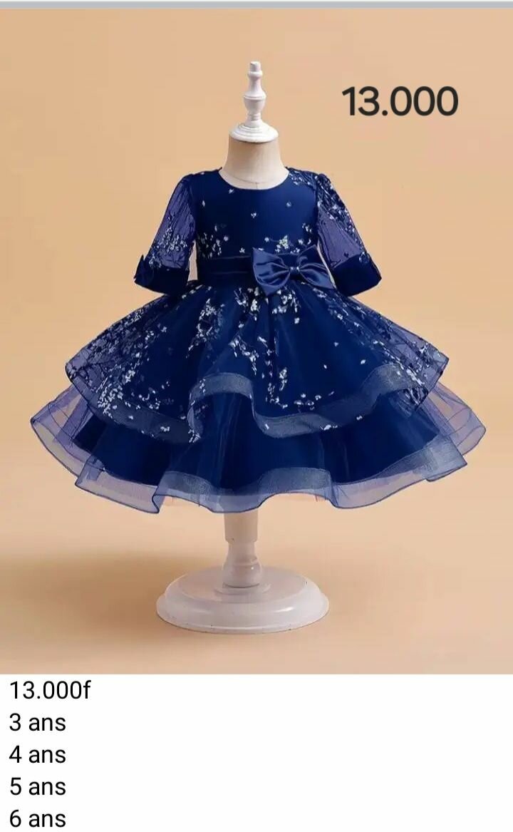 Robe de soirée enfant élégante