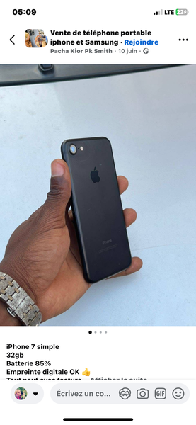 iPhone 7 32GB Noir