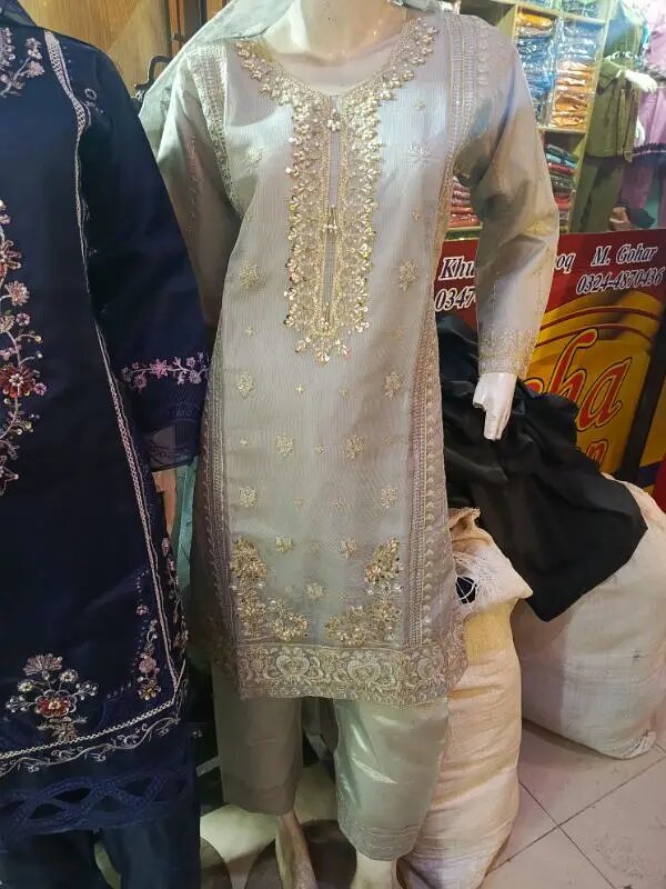 Ladies Fancy wear stitched dress