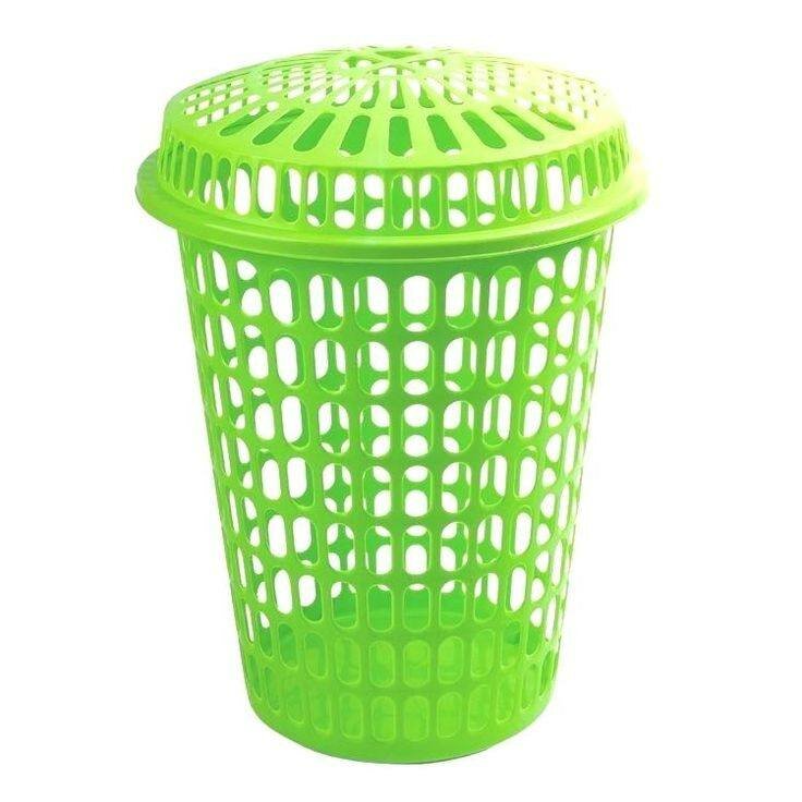 Grand panier  à linge coloré