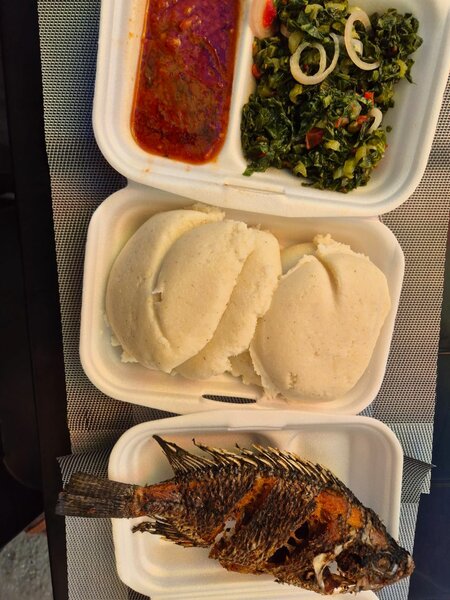 Nshima with Fish K65