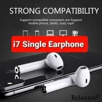 i7 Single tws Wireless Stereo Bluetooth (Connect With All Bluetooth Devices).