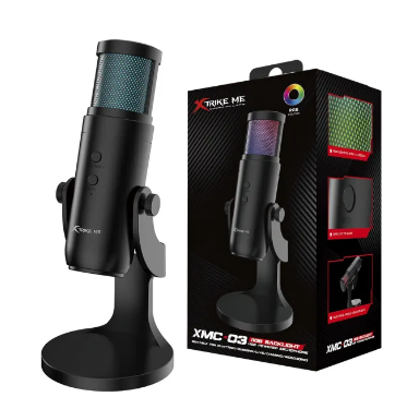Xtrike Me Xmc03 Usb 12 Rgb Light Gaming Microphone