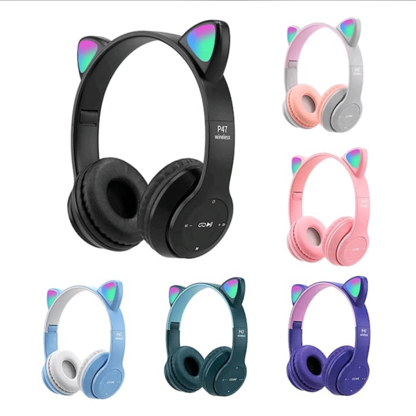 Casque Bluetooth Oreilles de Chat