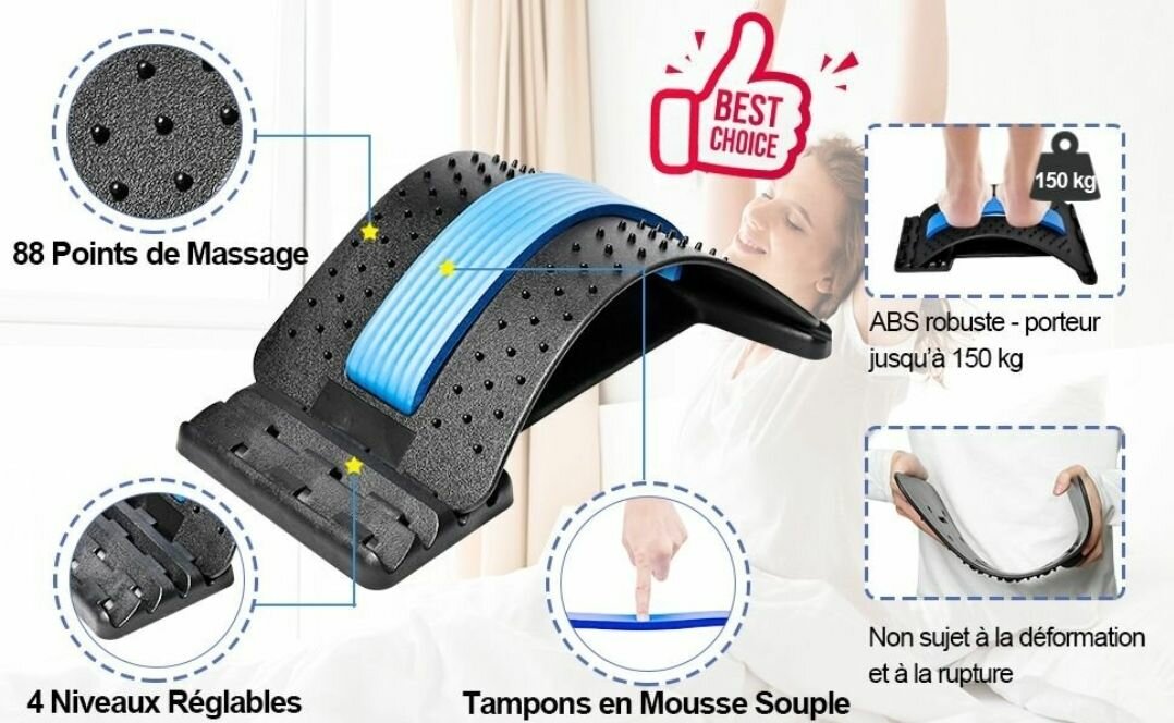 Extension dorsale ajustable