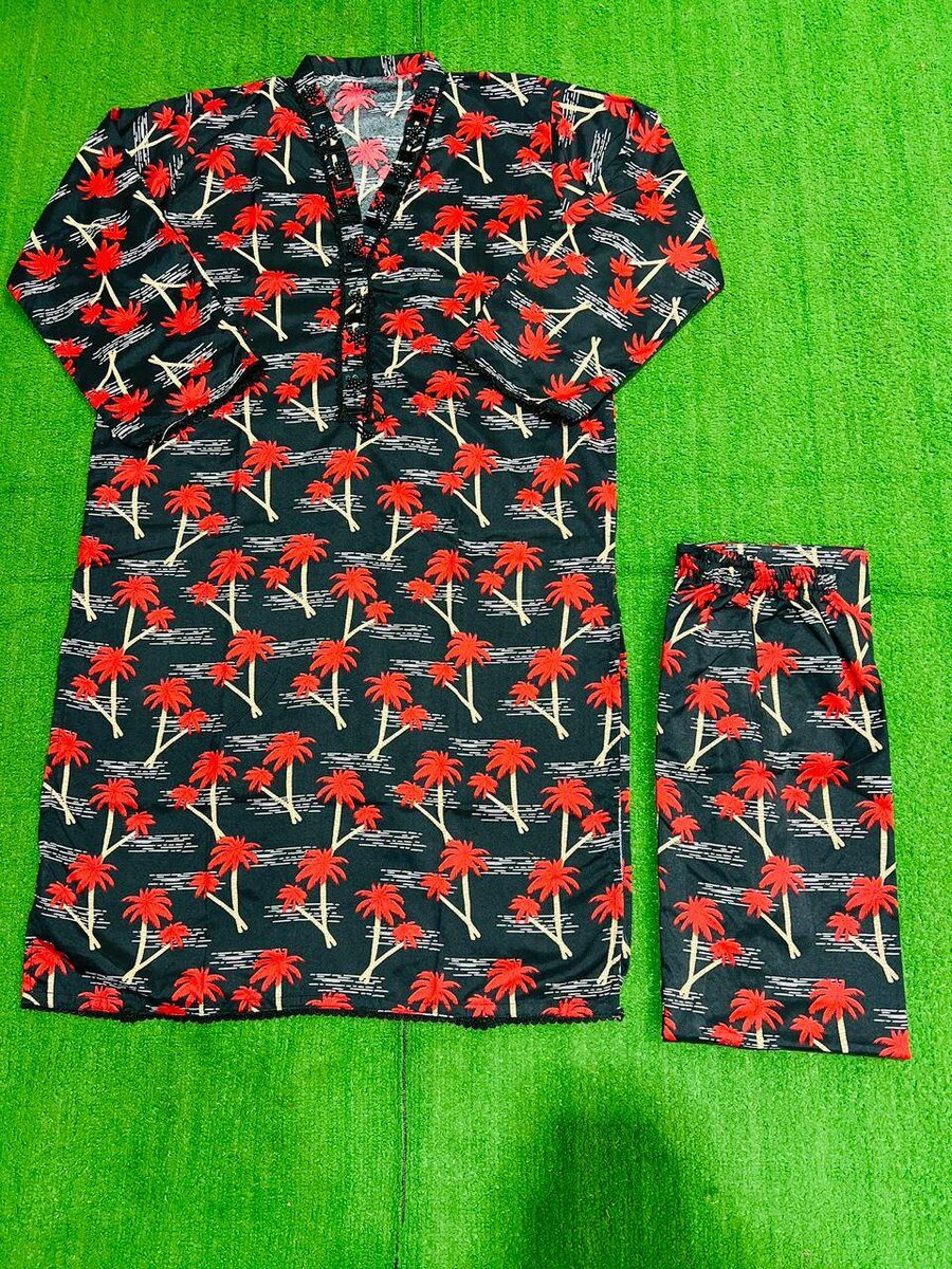 Cotton 2 puce suit