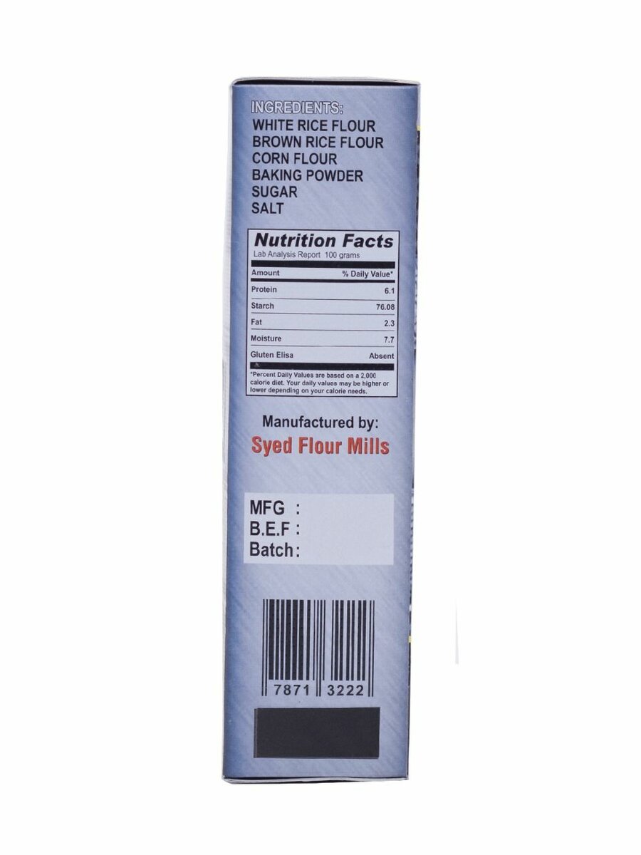 Syed Diet Titanium Flour