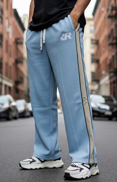 Pantalon de sport bleu homme