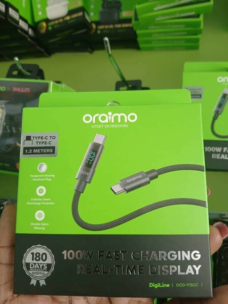 Câble Type-C Oraimo 100W