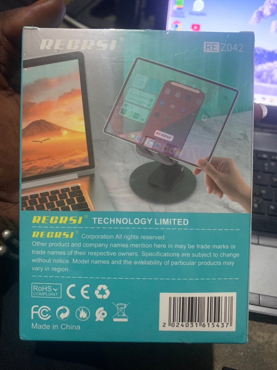 Support Téléphone Rotatif