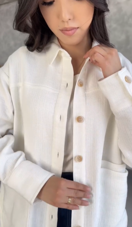 Рубашка от ZARA белая