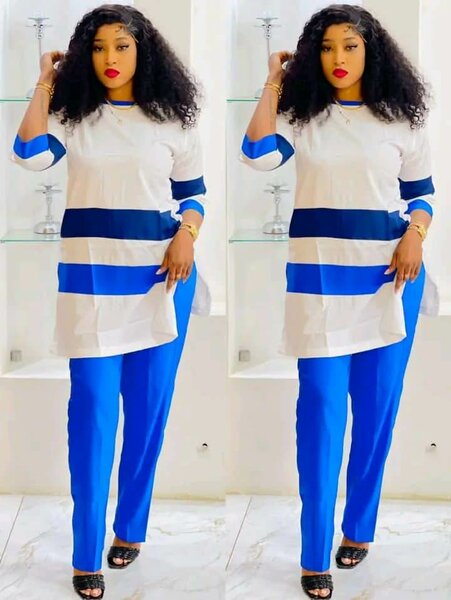 Ensemble tunique et pantalon pour femme