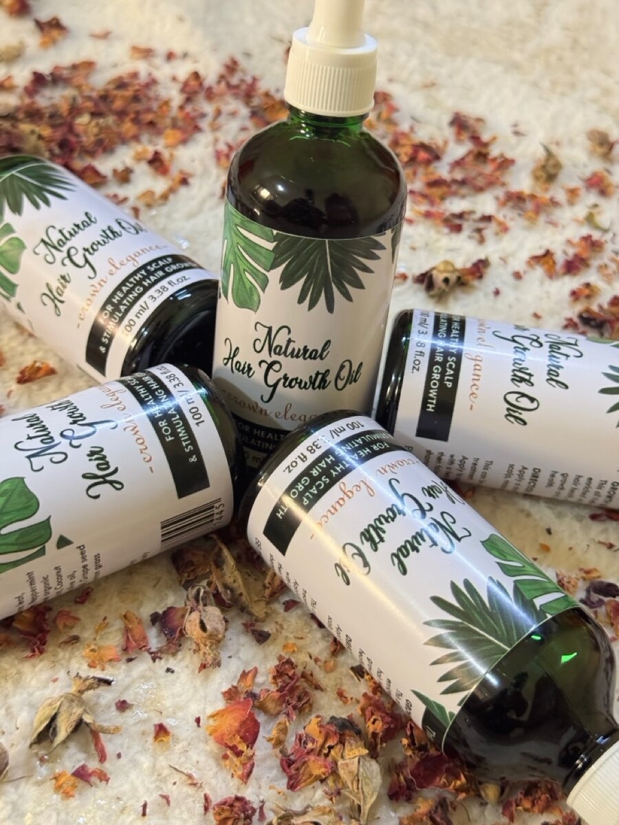 Natural Hair Growth Oil
