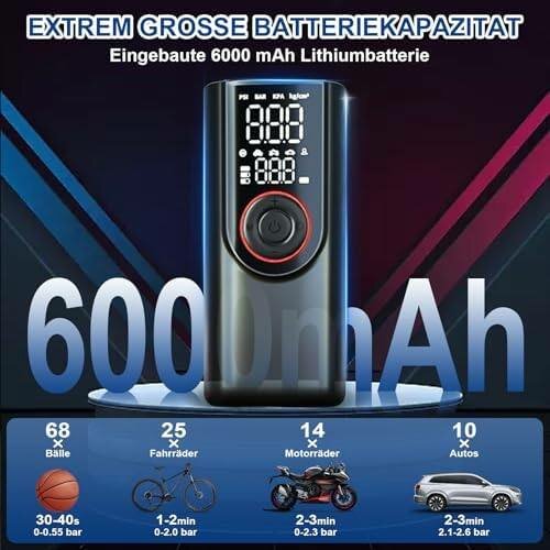 Gonflable électrique portable