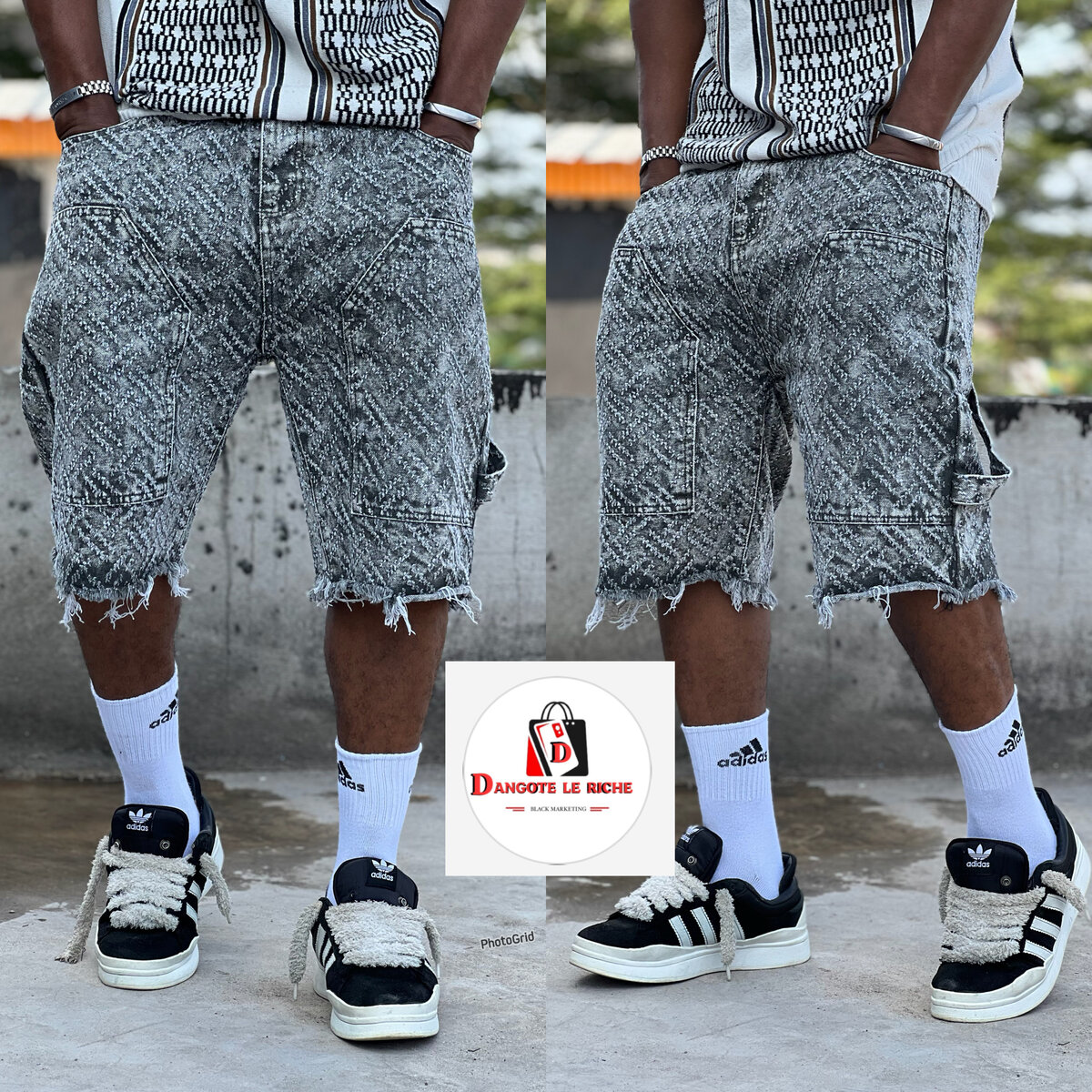 Shorts en jean décontractés