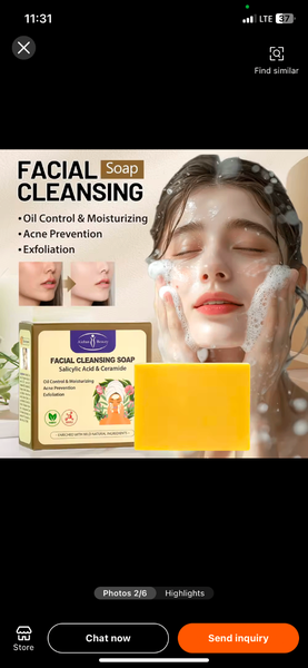 Skincare soap
