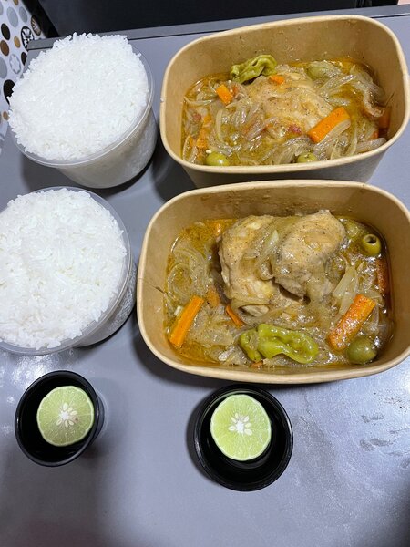 Plat de Poulet à l'Oignon