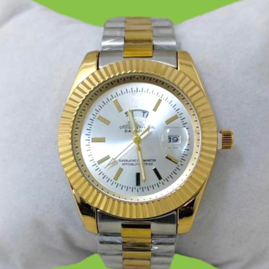 Montre Homme Élégante Bicolore