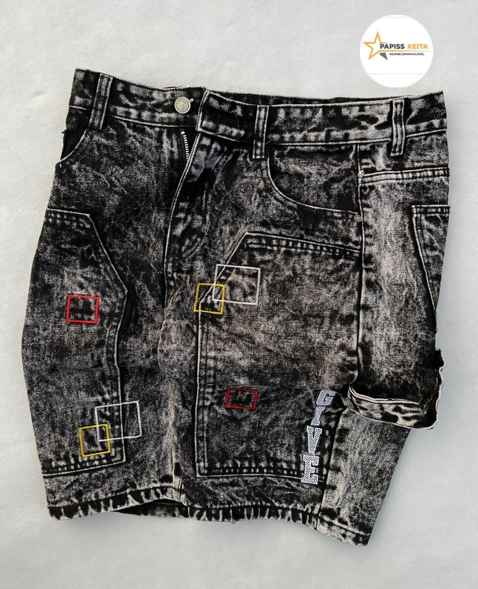 Shorts en jean décontractés