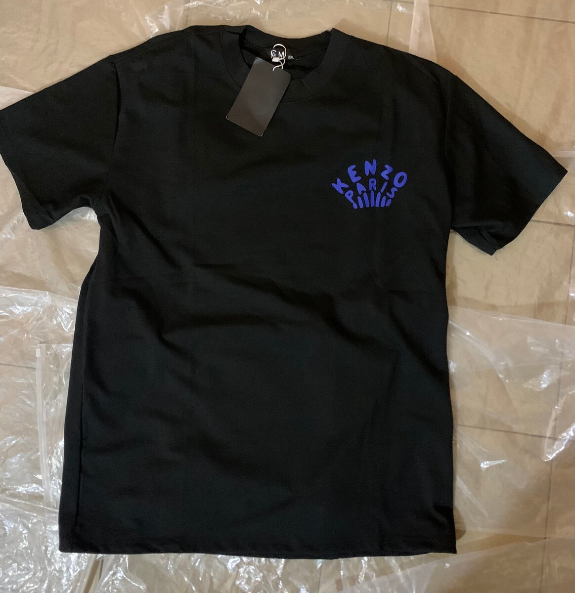 T-shirt Kenzo Paris noir