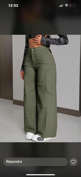 Jeans gros bas femme