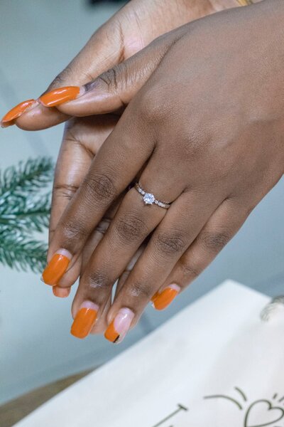 Bague de promesse argent S925