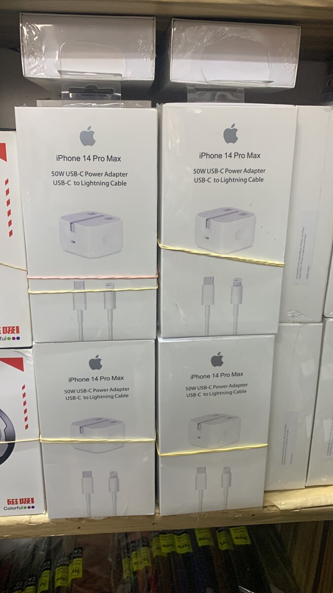 3pin iPhone type c charger