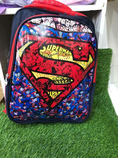 Beautiful kids school backpack with cartoon print