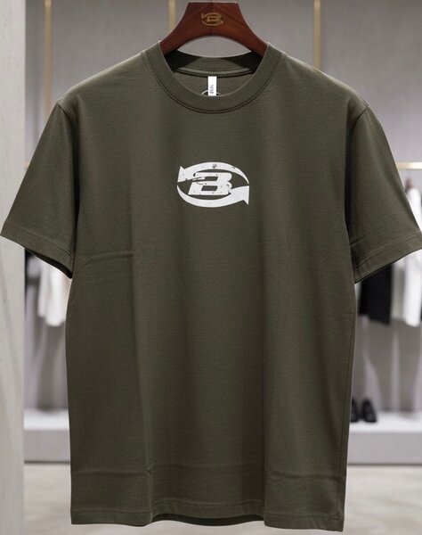 T-shirt homme logo stylisé