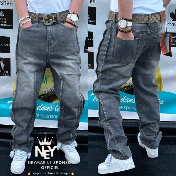 Patalon jeans gros bas