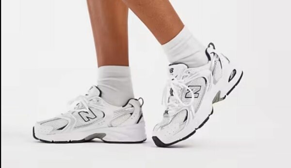 Baskets blanches tendance