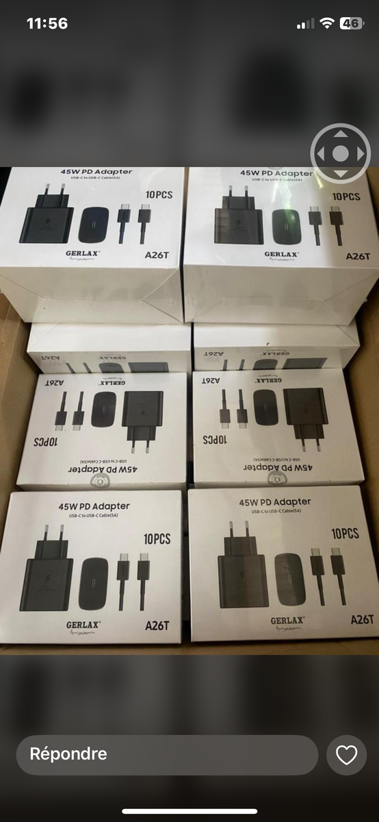 Adaptateur Rapide 45W USB-C