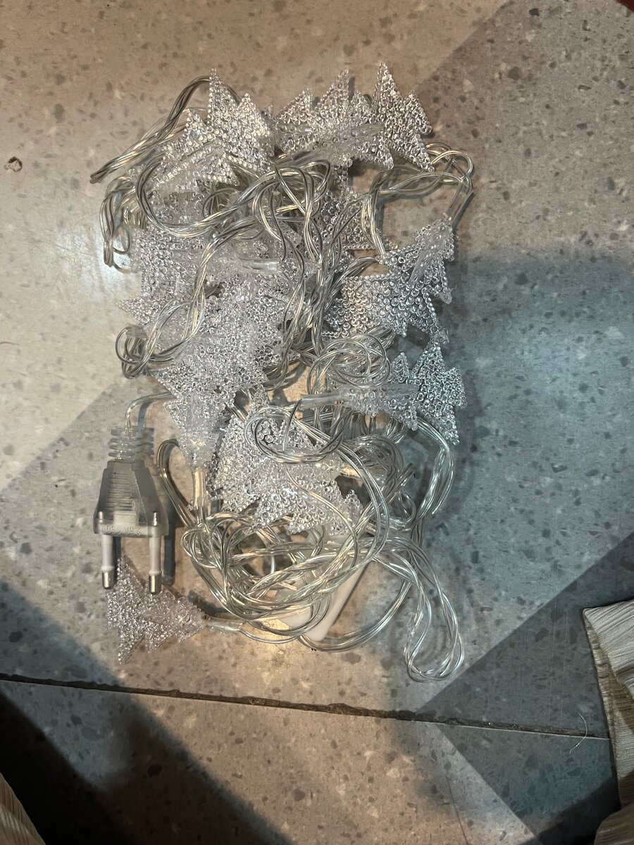 Guirlande LED Sapins Multicolores