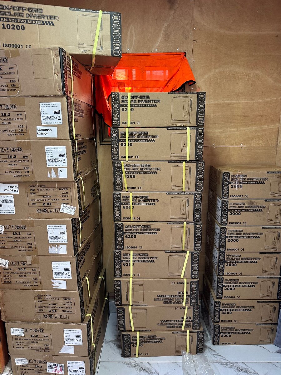 Solar panels and inverters