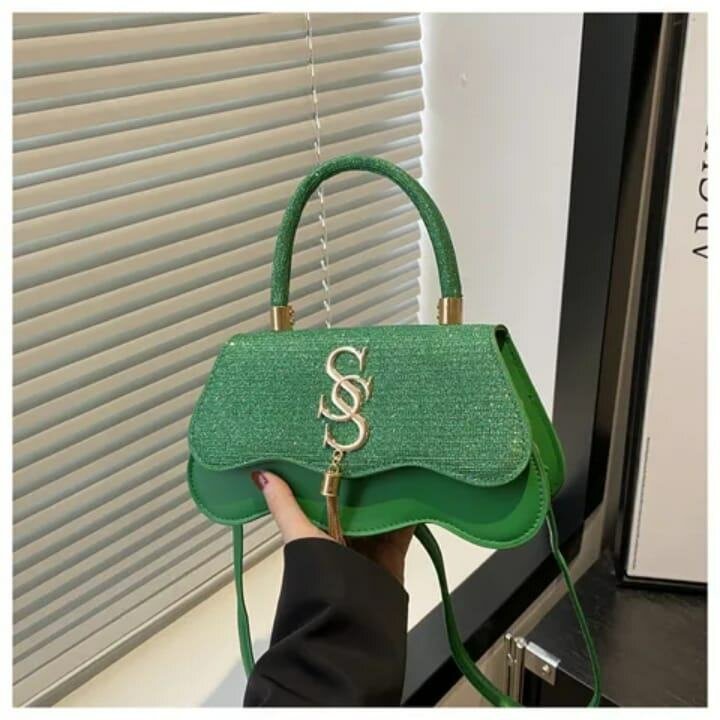 Sac à main élégant pailleté