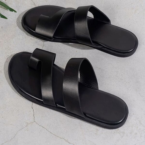 Sandales en cuir pour homme élégantes