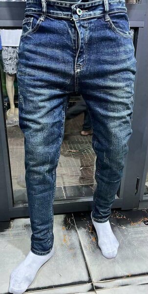 Jeans slim fit homme mode