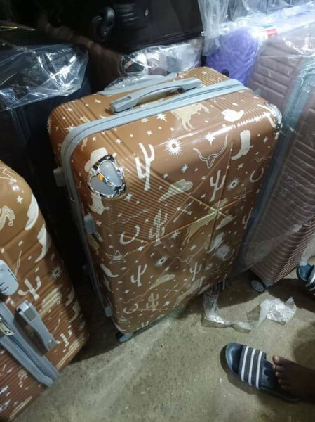 Valise à motifs élégants