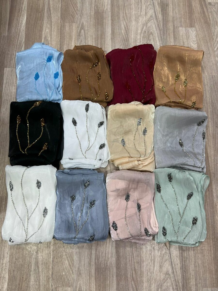 Органза шарф