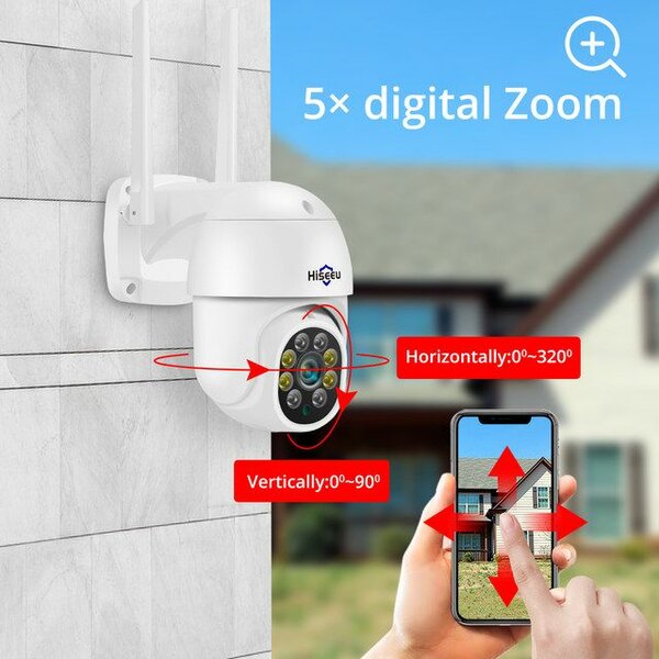 Wifi high resolution night vision camera