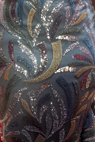 Beaded lace