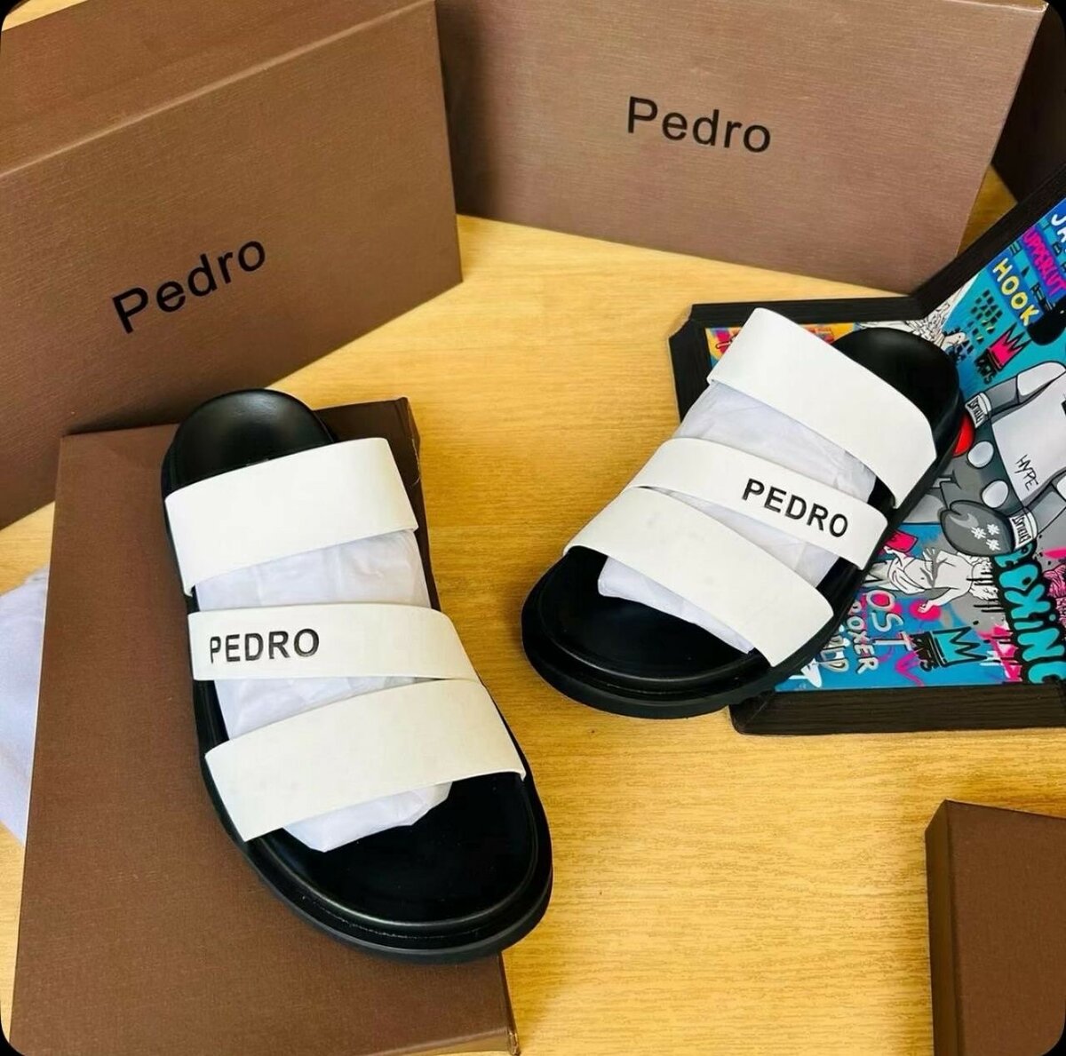 Sandales Pedro confortables